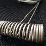 high watt density srping coil heater cover